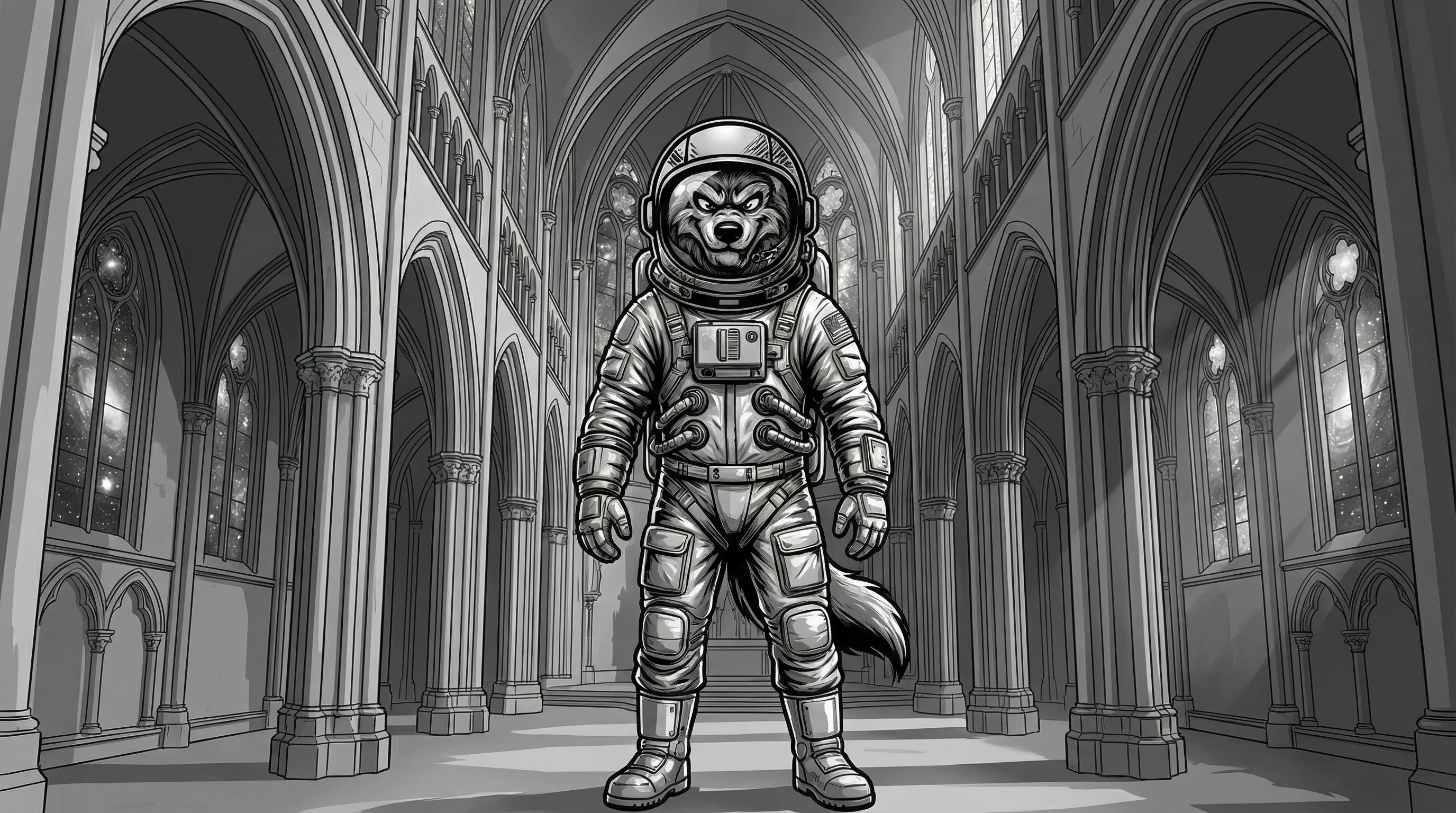 Space Hall Artwork