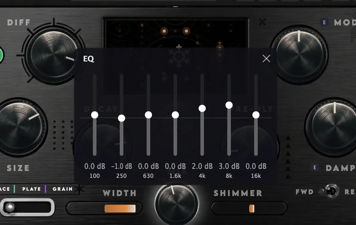 SpaceWolf 7-Band EQ Popup