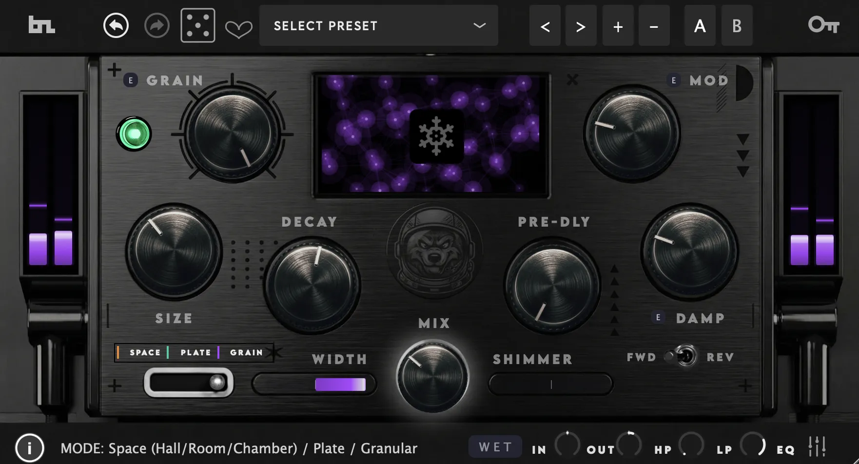 SpaceWolf — Cosmic Reverb Processor